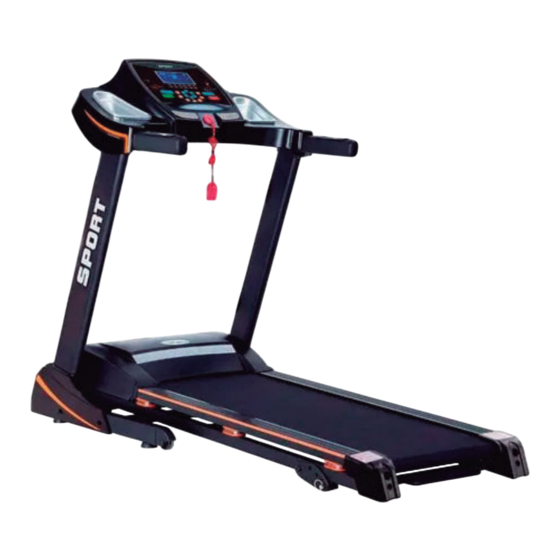 CENTURFIT CAMINADORA 2.5 HP Manual De Usuario