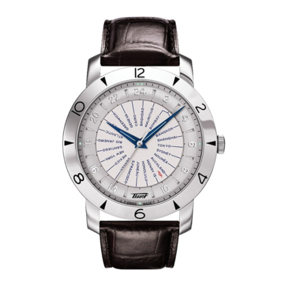 Tissot Navigator Manual De Uso