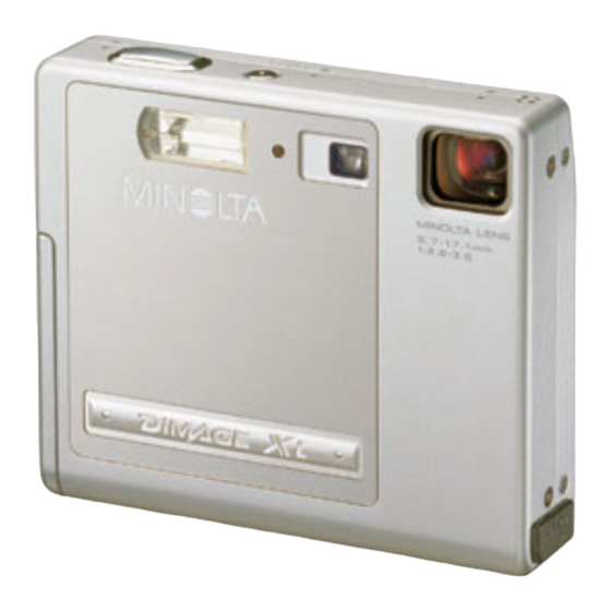 Minolta DIMAGE Xi Manual De Instrucciones