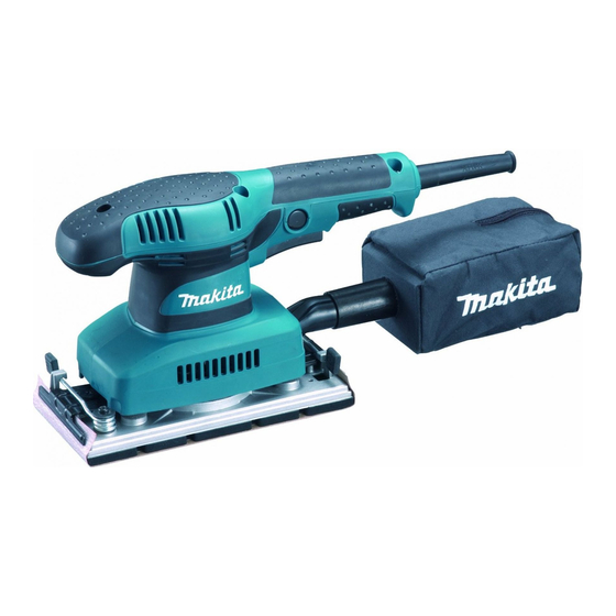 Makita BO3710 Manual De Instrucciones