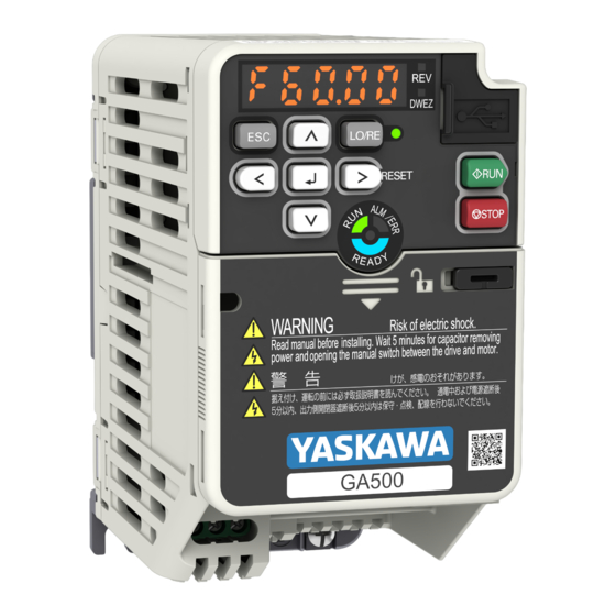 YASKAWA CIPR-GA50C Serie Instrucciones De Instalación Y  Operación