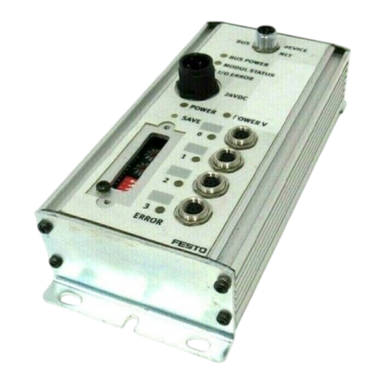 Festo CP-FB11-E Manual De Instrucciones