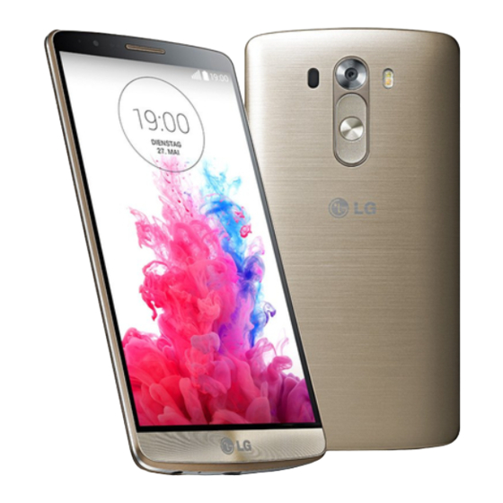 LG G3 Guia De Inicio Rapido