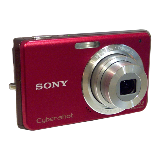 Sony DSC-W180 Manual De Instrucciones