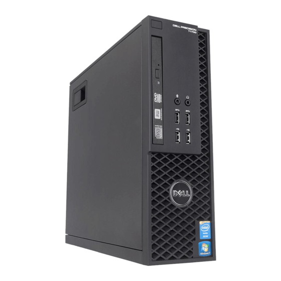 Dell Precision T1700 Manual Del Propietário