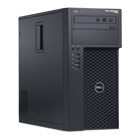 Dell Precision T1700 Información Sobre Funciones E Instalación
