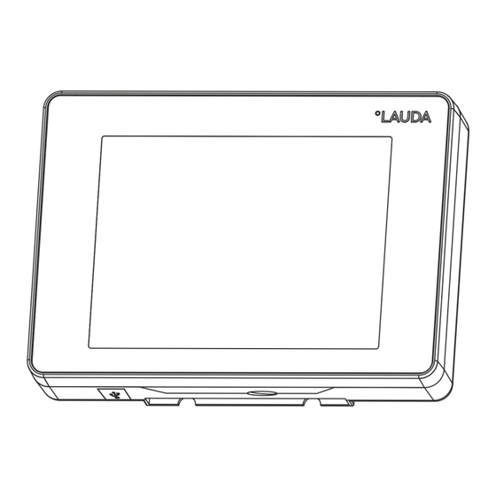 Lauda Command Touch Instrucciones De Servicio