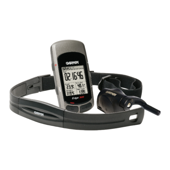 Garmin Edge 205 Manual De Usuario