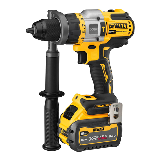 DeWalt DCD999 Manual De Instrucciones