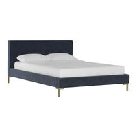 West Elm Thin Uphlstrd King Manual De Instrucciones
