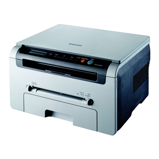 Samsung SCX-4200 Manual Del Usuario
