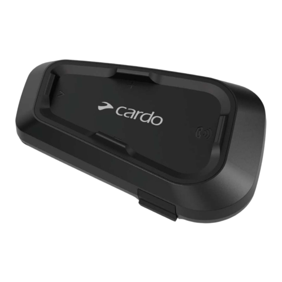 Cardo SPIRIT Guía Rápida