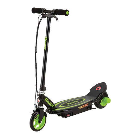 Razor POWER CORE E90 Manual De Instrucciones