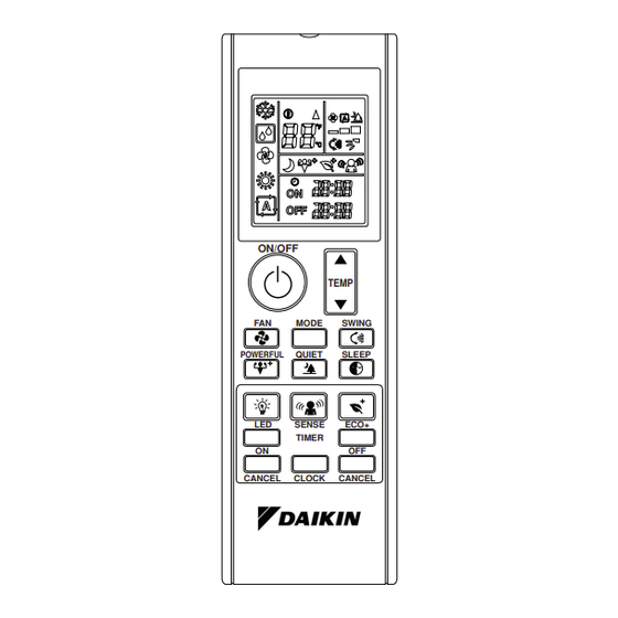 Daikin BRC52B61 Manual De Instrucciones
