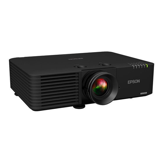 Epson EB-L615U Manual De Usuario