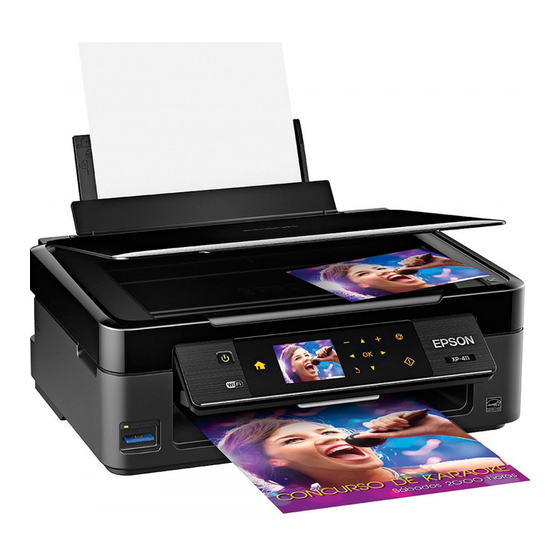 Epson XP-411 Guía De Referencia Rápida
