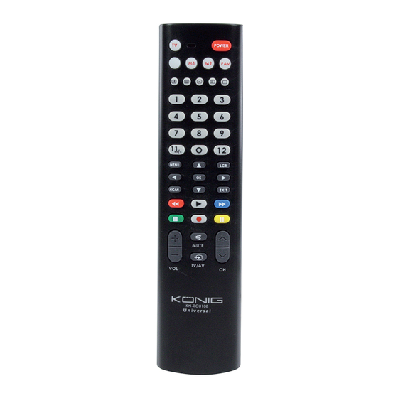 König Electronic KN-RCU10B Manual De Uso