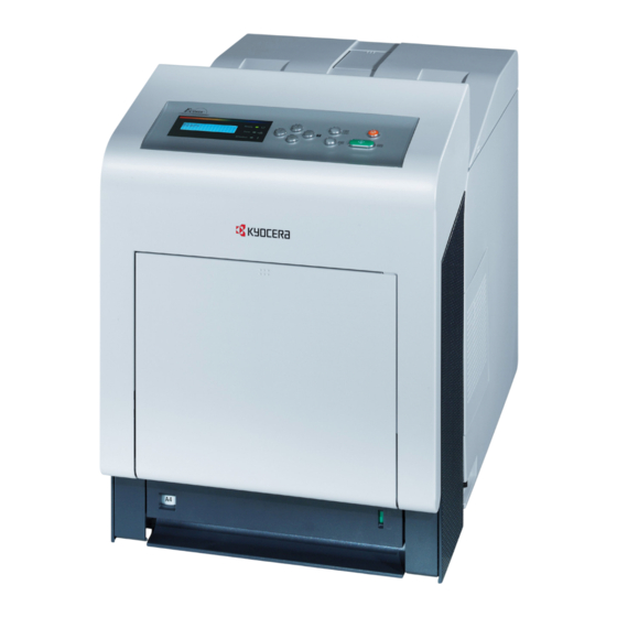 Kyocera ECOSYS P6030cdn Guía De Uso Avanzado
