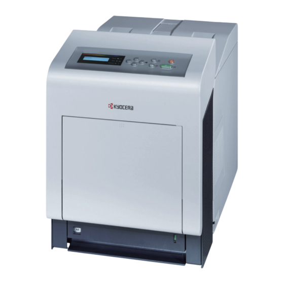 Kyocera ECOSYS P6030cdn Manual Del Usuario