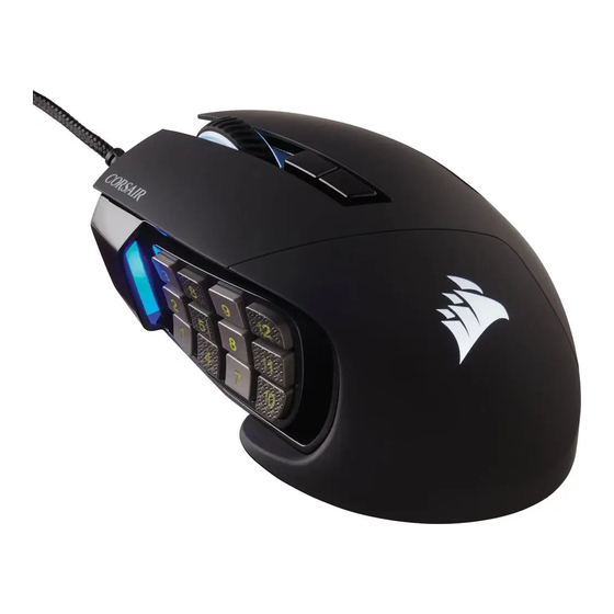 Corsair SCIMITAR RGB ELITE Manual De Instrucciones