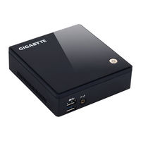 Gigabyte BRIX GB-BNi3-N305 Manual De Instrucciones