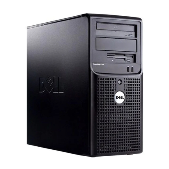 Dell PowerEdge T105 Manual Del Propietario Del Hardware