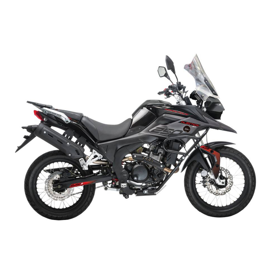 AKT Motos Adventour 250 EFI Manuales