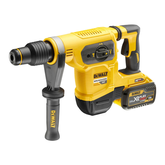 DeWalt DCH481 Manual De Instrucciones