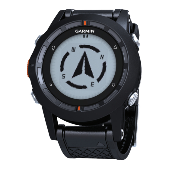 Garmin fenix Manuales