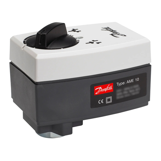 Danfoss AME 10 Series, AME 11 Serie Guia De Funcionamiento