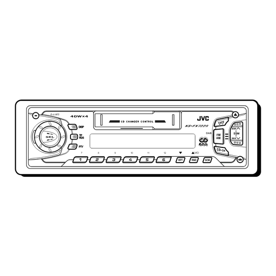 JVC KS-FX722R Manual De Instrucciones