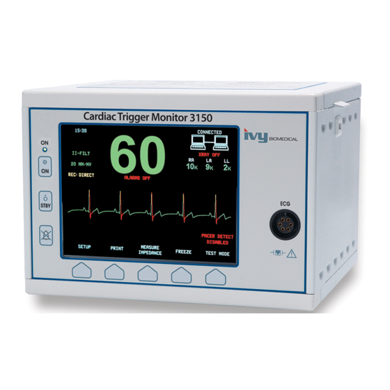 Ivy Biomedical Systems 3150-B Manual De Instrucciones