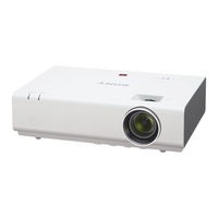 Sony VPL-EW245 Manual De Referencia Rápida