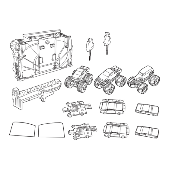 Mattel HotWheels MONSTER JAM Y1060 Instrucciones