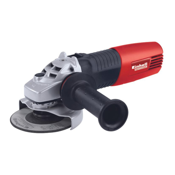 EINHELL TP-AG 1275 Manual De Instrucciones