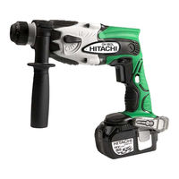 Hitachi Koki DH 14DL Instrucciones De Manejo