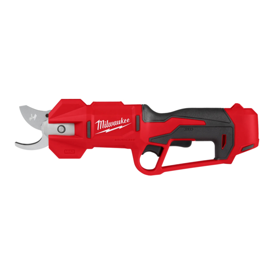 Milwaukee 2534-20 Manual Del Operador