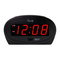 Equity 30024, 30025 - Manual del reloj despertador LED de 9 pulgadas con carga USB