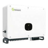 Growatt MAC 15-20KTL3-XL Manual De Operación E Instalación