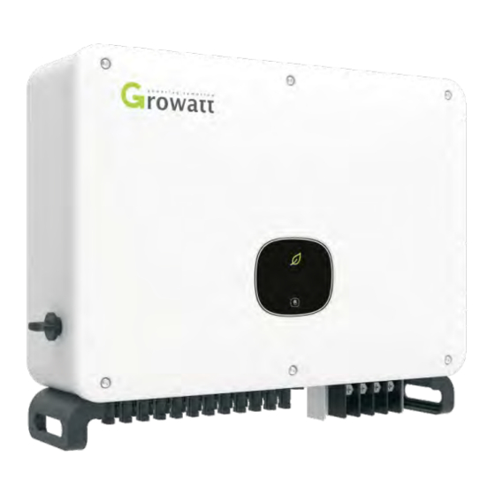 Growatt MAC Serie Manual De Operación E Instalación