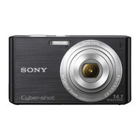 Sony Cyber-shot DSC-W610 Manual Del Usuario
