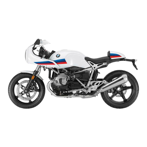 BMW Motorrad R nineT Racer 2018 Manuales