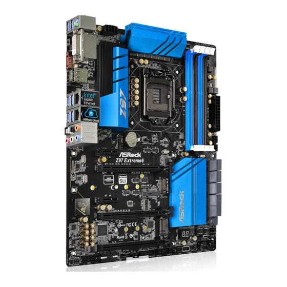 ASROCK Z97 Extreme6 Manual Del Usuario