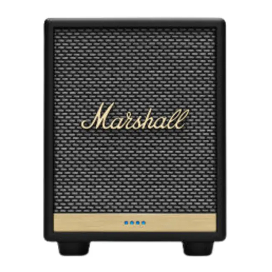 Marshall UXBRIDGE Manuales