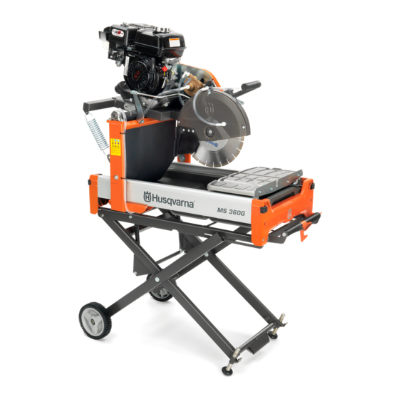 Husqvarna MS 360 G Manual De Instrucciones