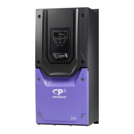 Invertek Drives Optidrive CP2 Manuales