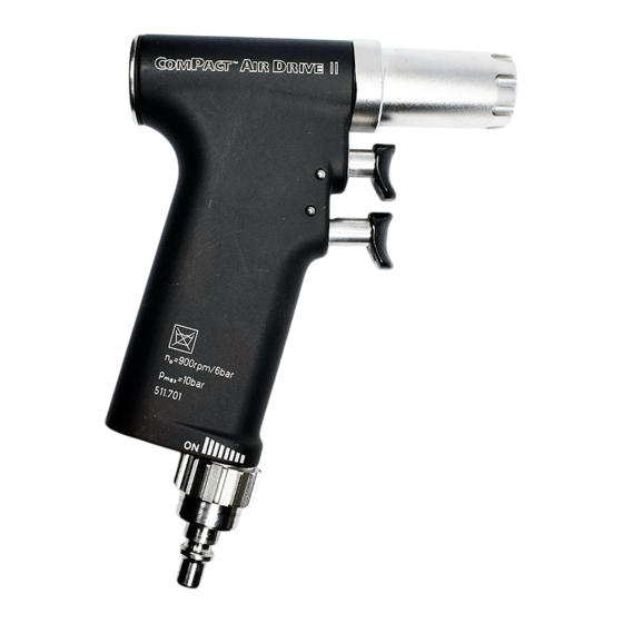 Synthes Compact Air Drive II Instrucciones De Uso