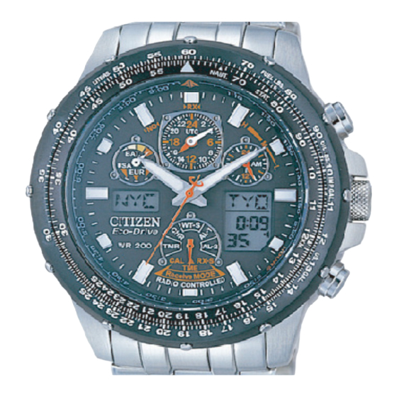 Citizen eco discount drive wr200 manual