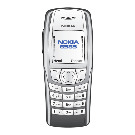 Nokia 6585 Manual Del Usuario