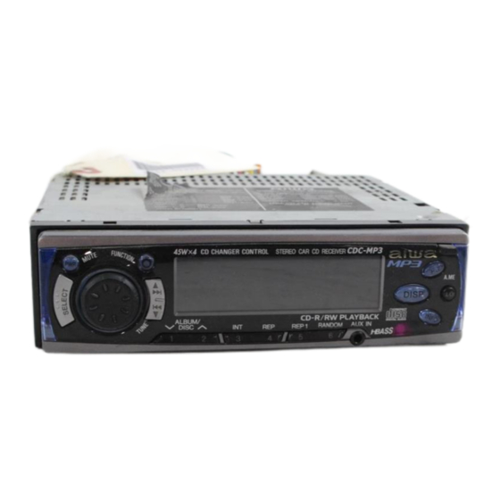 Aiwa CDC-MP3 Manual De Instrucciones